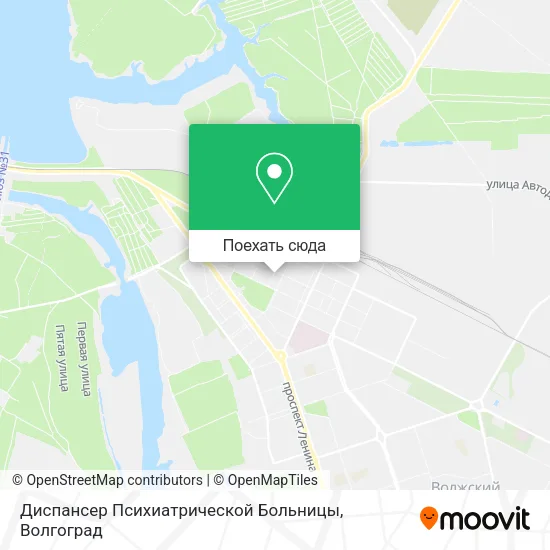 Карта Диспансер Психиатрической Больницы