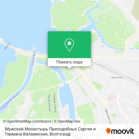 Карта Мужской Монастырь Преподобных Сергия и Германа Валаамских