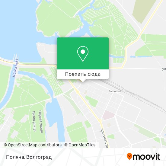 Карта Поляна