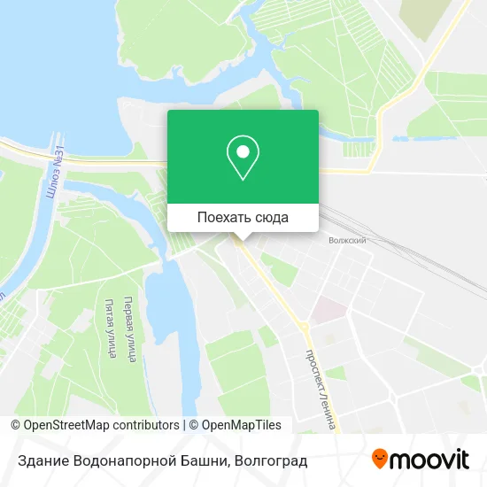 Карта Здание Водонапорной Башни