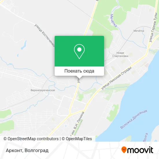 Карта Арконт