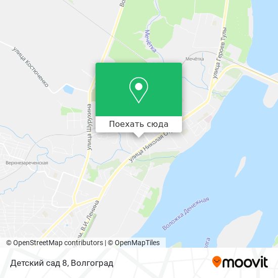 Карта Детский сад 8