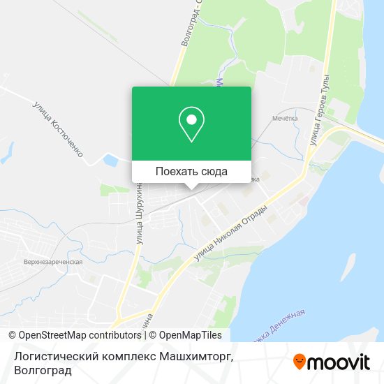 Карта Логистический комплекс Машхимторг