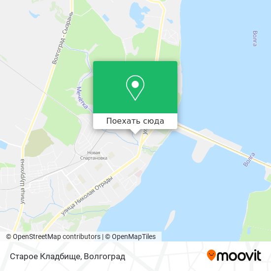 Карта Старое Кладбище