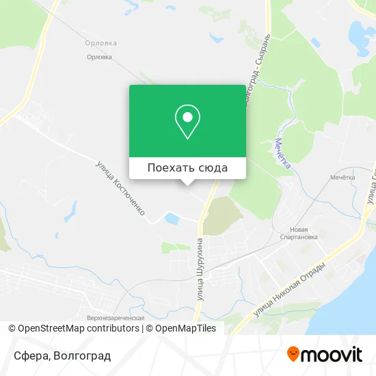 Карта Сфера