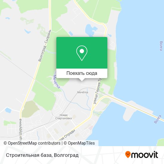 Карта Строительная база