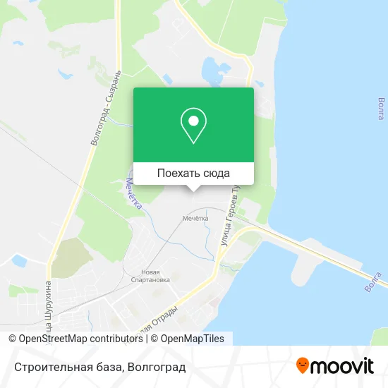 Карта Строительная база