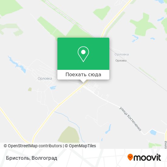 Карта Бристоль