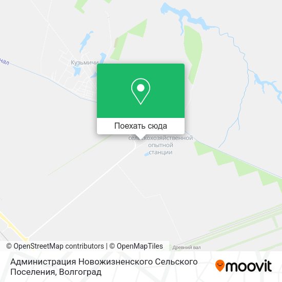 Карта Администрация Новожизненского Сельского Поселения