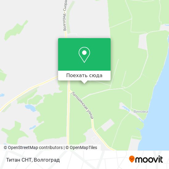 Карта Титан СНТ