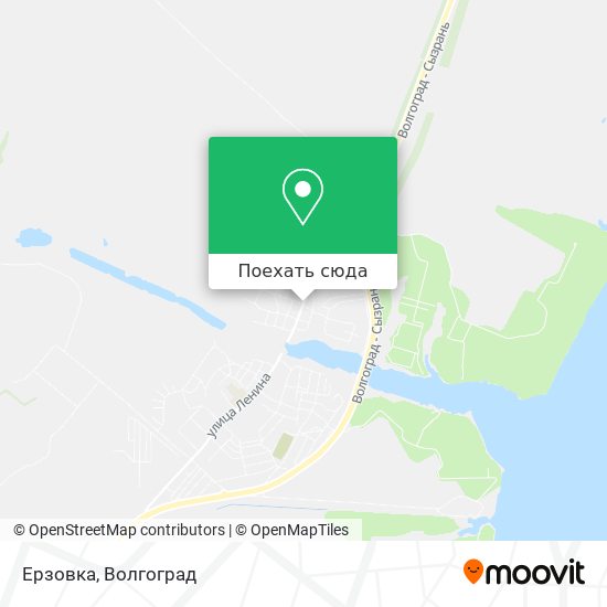 Карта Ерзовка