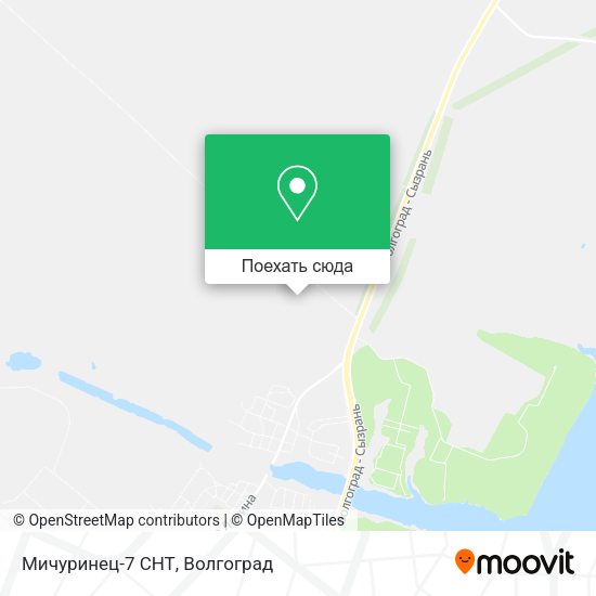Карта Мичуринец-7 СНТ