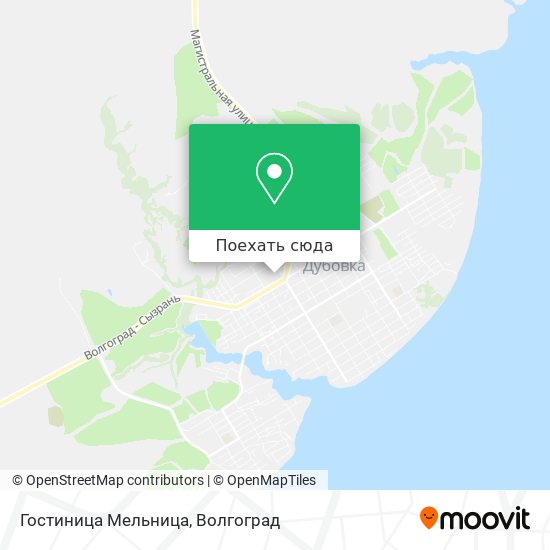 Карта Гостиница Мельница