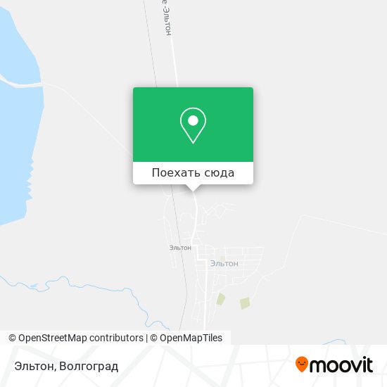 Карта Эльтон