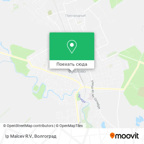 Карта Ip Malcev R.V.