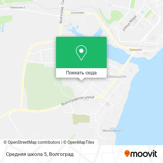 Карта Средняя школа 5