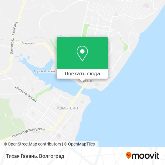 Карта Тихая Гавань