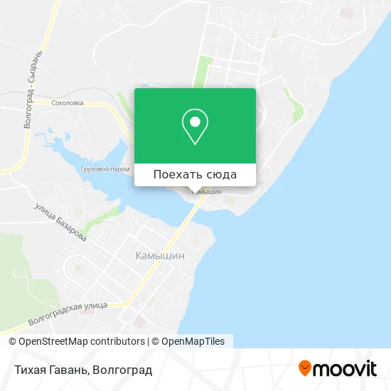 Карта Тихая Гавань