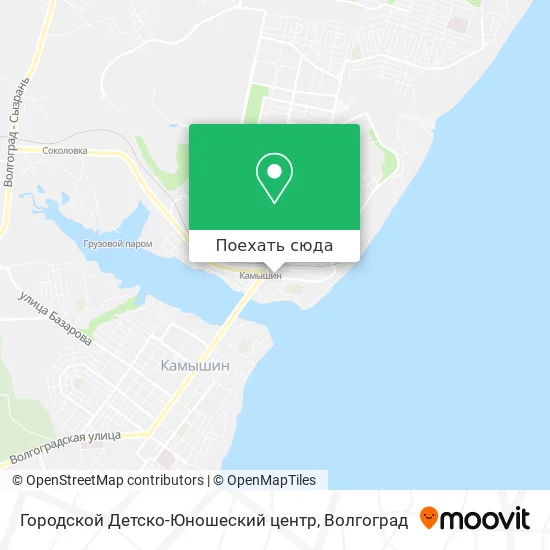 Карта Городской Детско-Юношеский центр