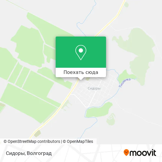 Карта Сидоры