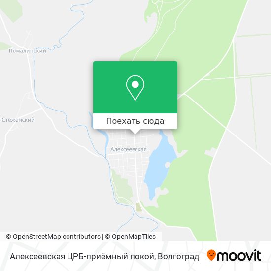 Карта Алексеевская ЦРБ-приёмный покой