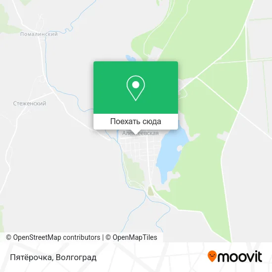 Карта Пятёрочка
