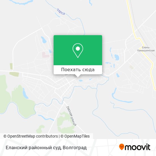 Карта Еланский районный суд