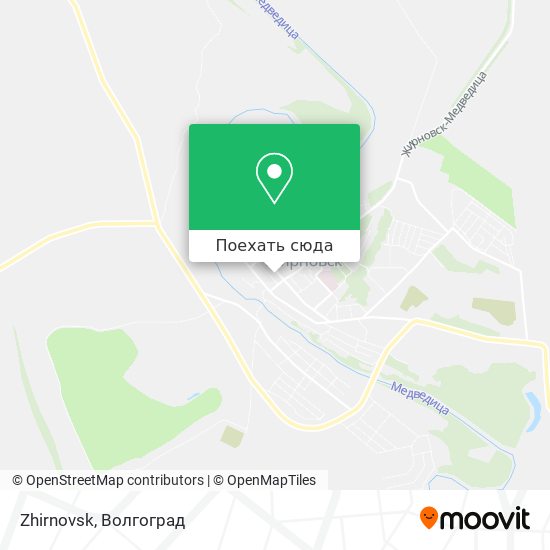 Карта Zhirnovsk