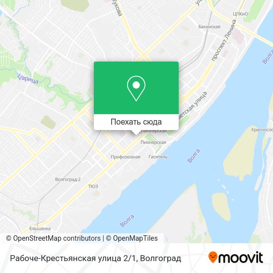 Карта Рабоче-Крестьянская улица 2/1