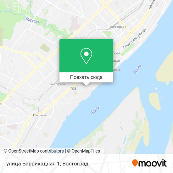 Карта улица Баррикадная 1