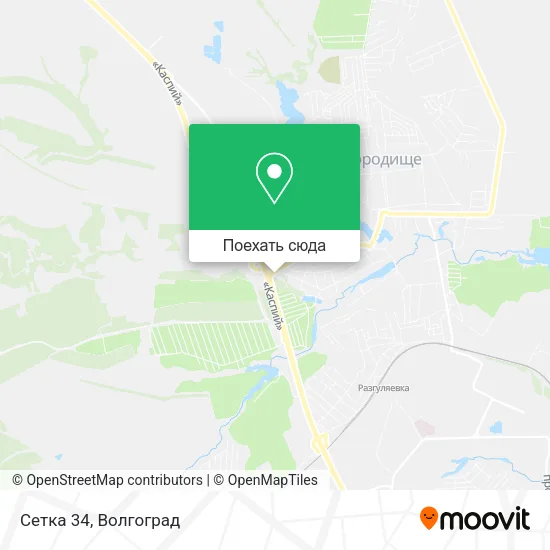 Карта Сетка 34