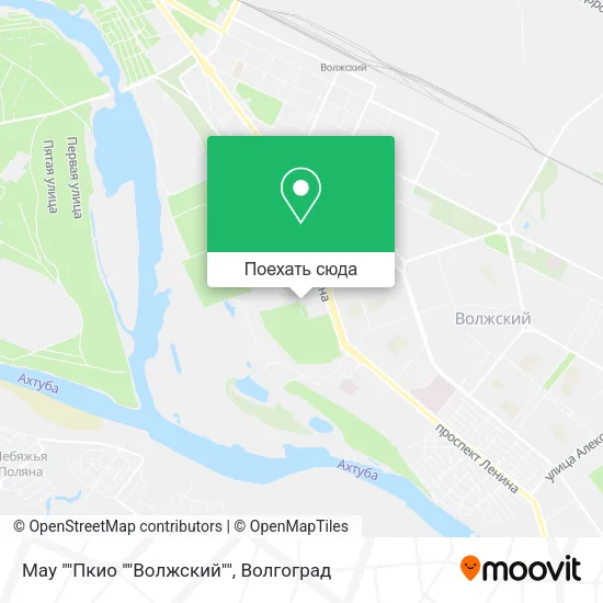 Карта Мау ""Пкио ""Волжский""