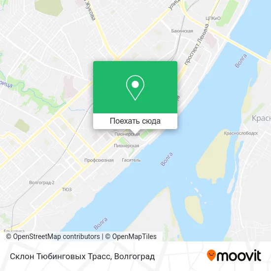Карта Склон Тюбинговых Трасс