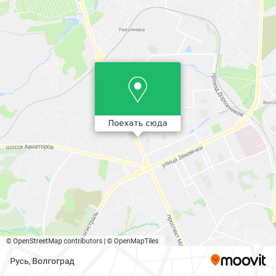 Карта Русь