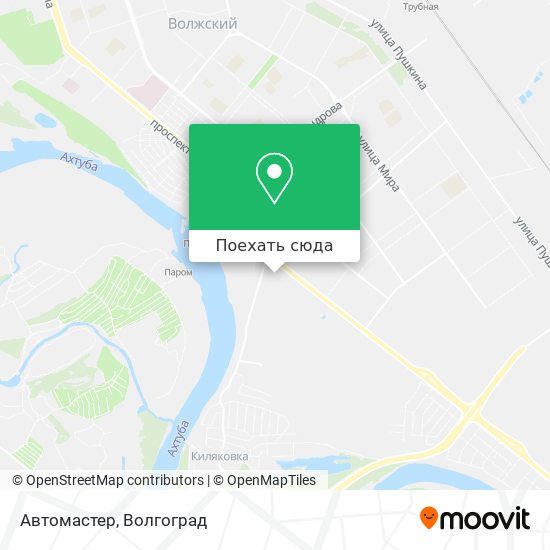 Карта Автомастер