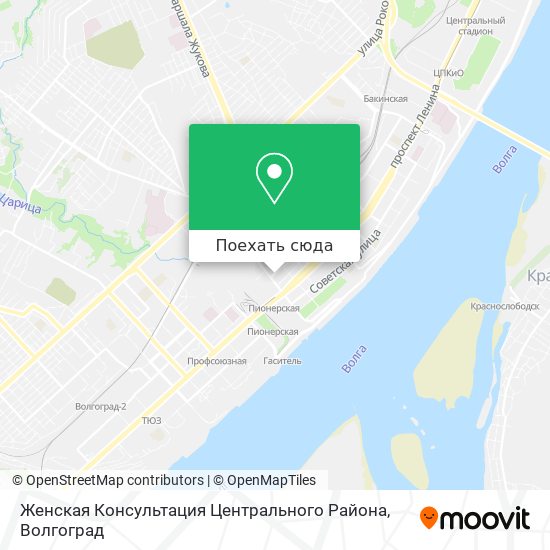 Карта Женская Консультация Центрального Района