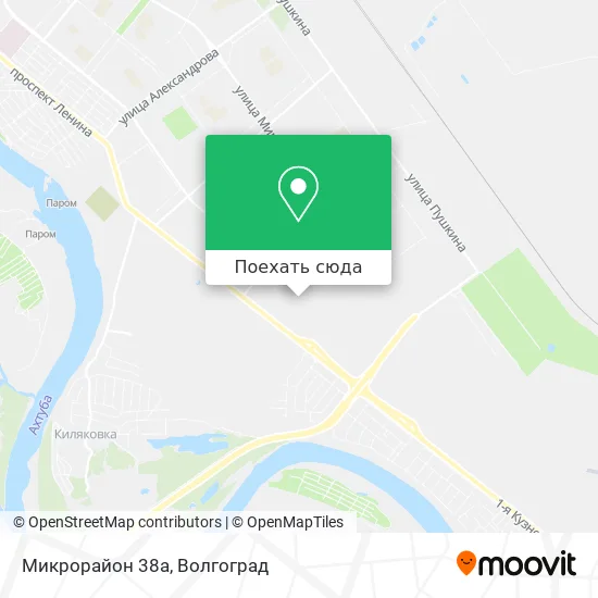 Карта Микрорайон 38а