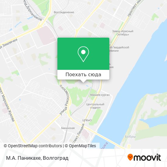 Карта М.А. Паникахе