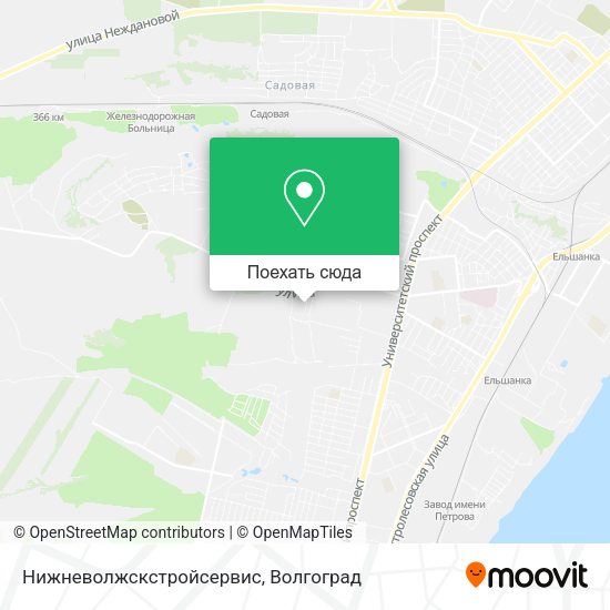 Карта Нижневолжскстройсервис