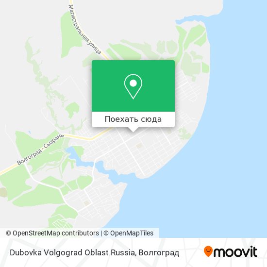 Карта Dubovka Volgograd Oblast Russia
