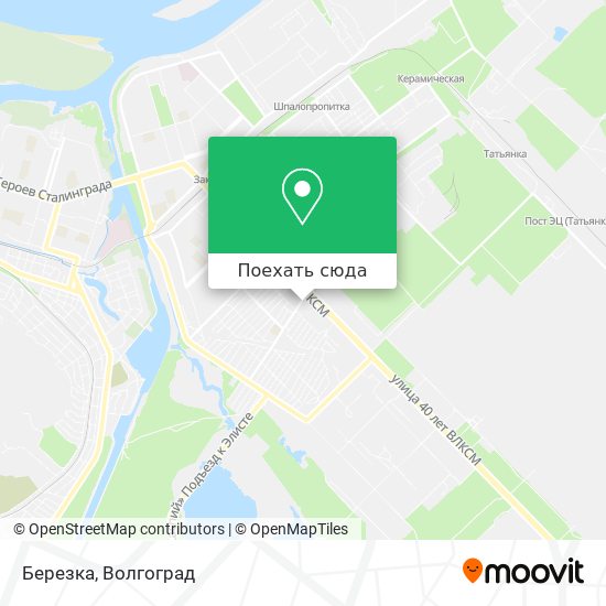 Карта Березка