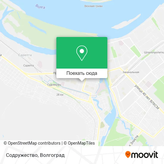 Карта Содружество