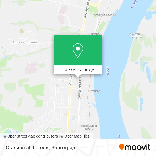 Карта Стадион 56 Школы