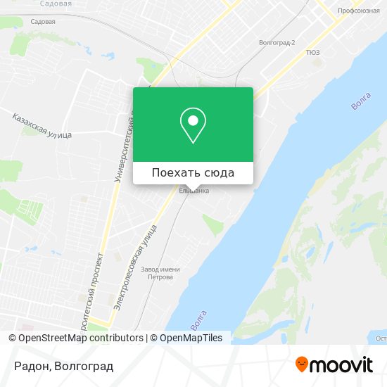 Карта Радон