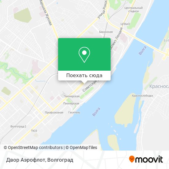 Карта Двор Аэрофлот