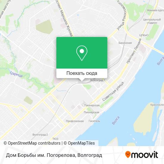 Карта Дом Борьбы им. Погорелова