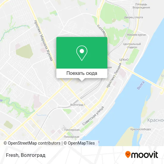 Карта Fresh