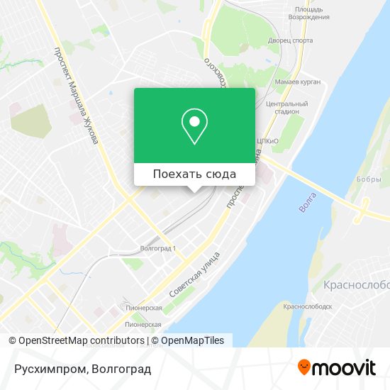 Карта Русхимпром