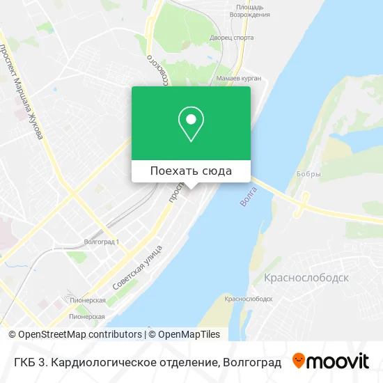 Карта ГКБ 3. Кардиологическое отделение