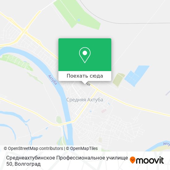 Карта Среднеахтубинское Профессиональное училище 50
